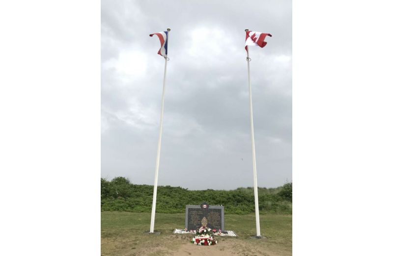 Mémorial Marine Royale Canadienne Courseulles-sur-Mer