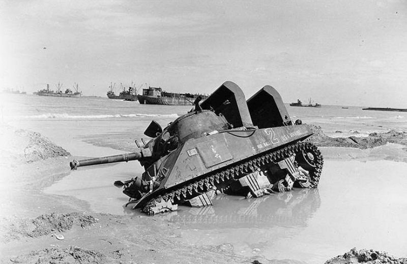 Sherman M4 C-2 Utah Beach